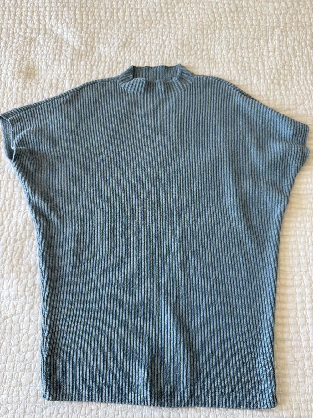 Free People Beach Blue Sweater Mini Dress